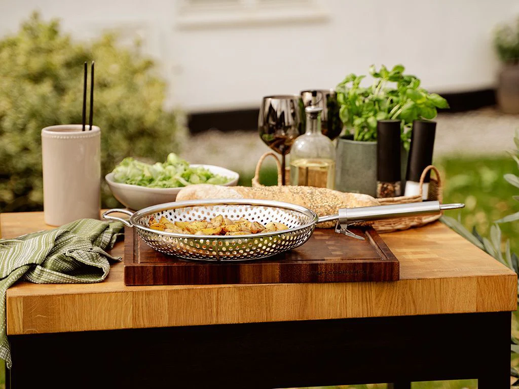 BBQ-GRILLPFANNE MIT ABNEHMBAREM GRIFF 28 CM - Image 7