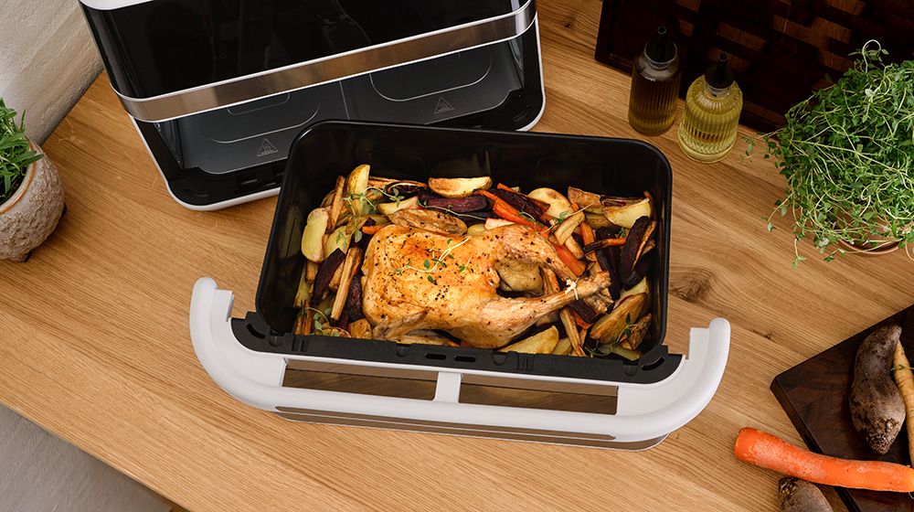 HEISSLUFTFRITTEUSE - DUAL BASKET - 12L - Image 3
