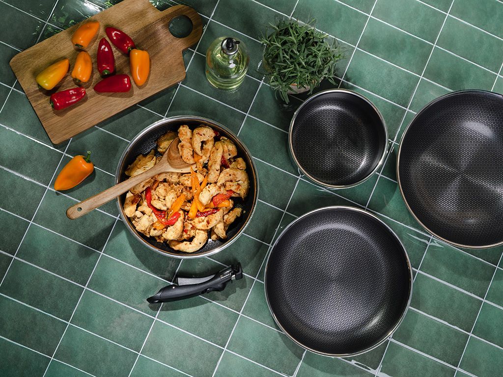SAUTÉPFANNE MIT ABNEHMBAREM GRIFF 26CM SET - Image 6